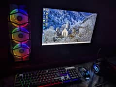 For Sale: Gaming PC + Dell 24-inch Monitor + RGB Accessories – Intel i