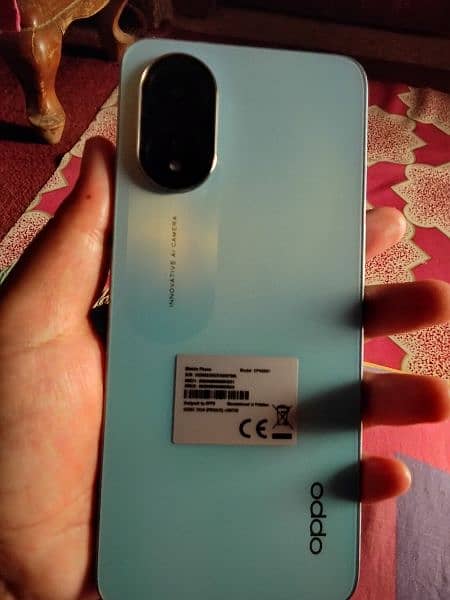 Oppo A18 Sky Blue Color 4/128 Gb 1