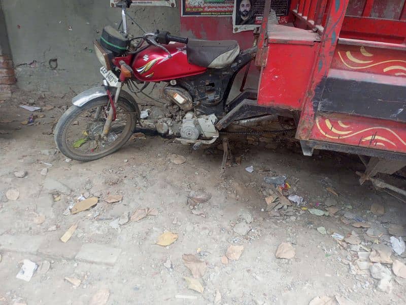 Suzuki 110 loader rickshaw for sell 0