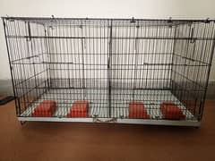 2 portions folding Cage Birds/Cats/Hen's/Rabbits/Pubby