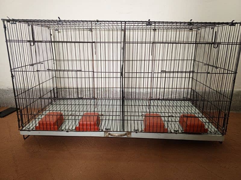 2 portions folding Cage Birds/Cats/Hen's/Rabbits/Pubby 0