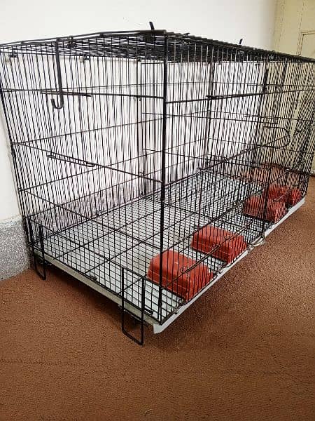 2 portions folding Cage Birds/Cats/Hen's/Rabbits/Pubby 1