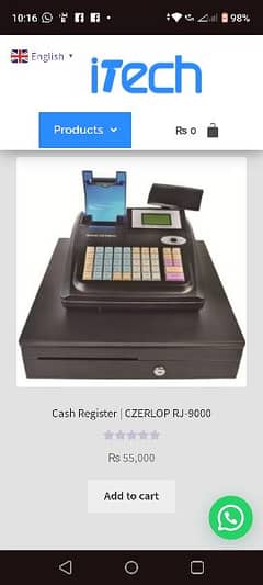 Billing machines cash register