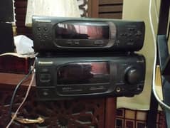 Panasonic Amplifier with Speakers