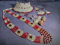 Red Bridal Jewellery set