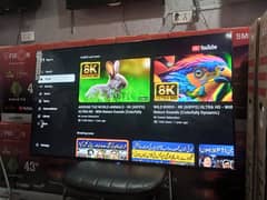 55,, iNCh led tv 4k Android led tv 3 YEARS warranty O32245O5586