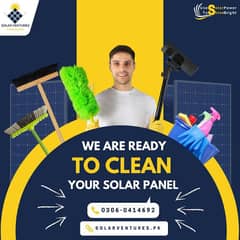 solar panel cleaning