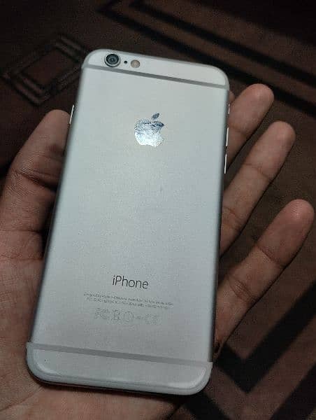 I phone 6.10/9 condition silver color 1