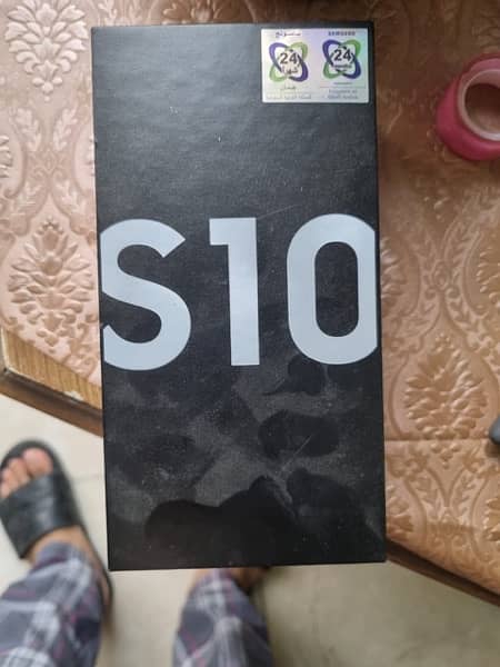 samsung galaxy s10 white, pta approved , 128 gb 1