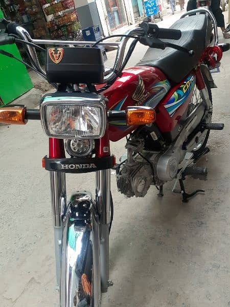 Honda 70 10 by 10 condition full and final 165000 golden number 777 4