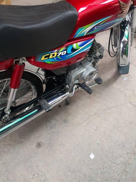 Honda 70 10 by 10 condition full and final 165000 golden number 777 7