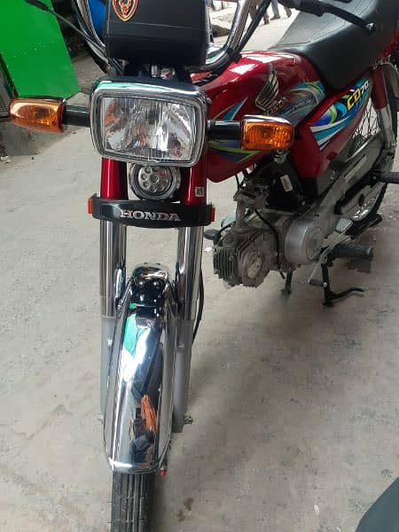 Honda 70 10 by 10 condition full and final 165000 golden number 777 14