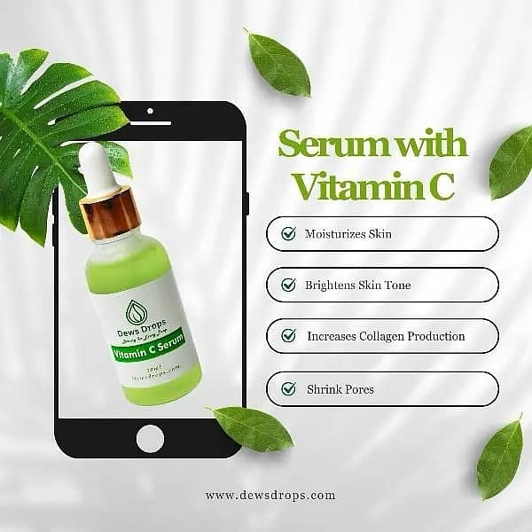 DewsDrops Vitamin C Serum 30ml available in wholesale price 3