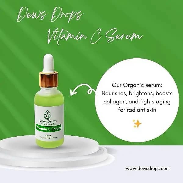 DewsDrops Vitamin C Serum 30ml available in wholesale price 4