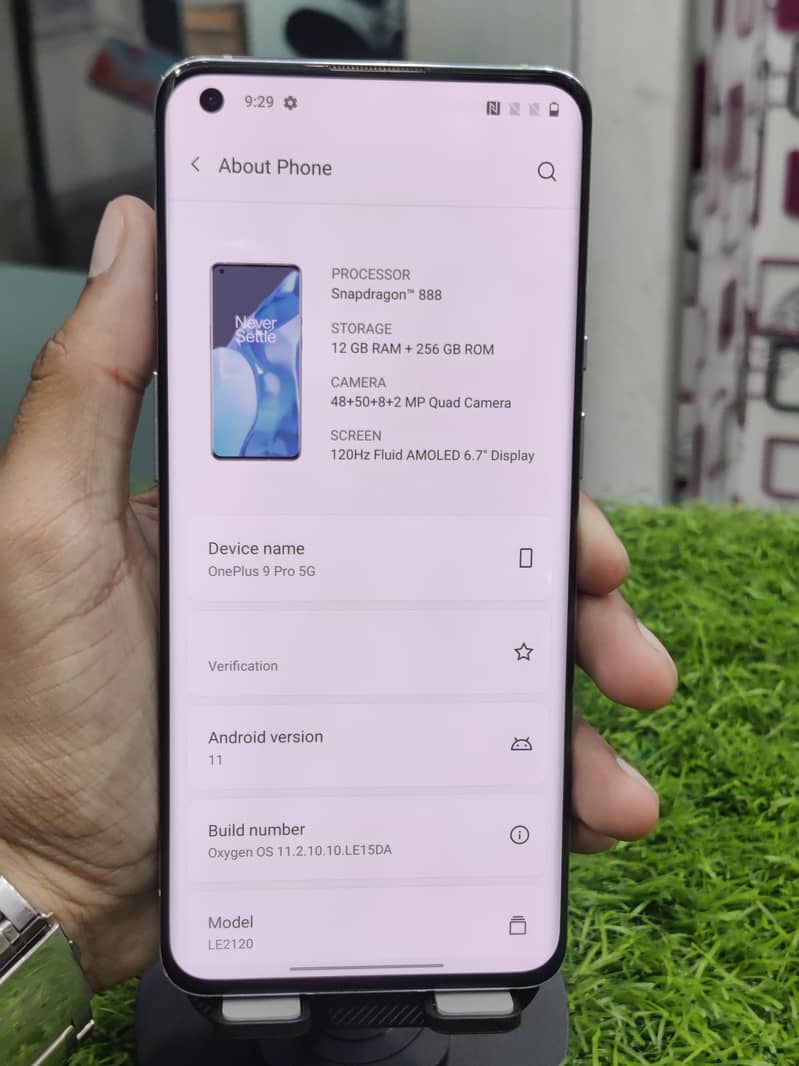 One Plus 9 Pro 5G 12/256 GB Dual Sim Working 2