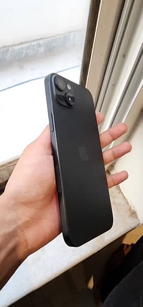 iPhone 15 plus Black colour 128 gb JV 1