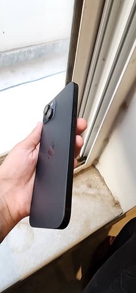 iPhone 15 plus Black colour 128 gb JV 3