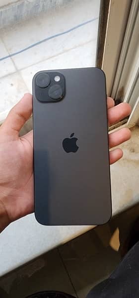 iPhone 15 plus Black colour 128 gb JV 4