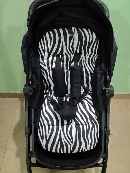 UK Imported Stroller + Bassinet Cot 6