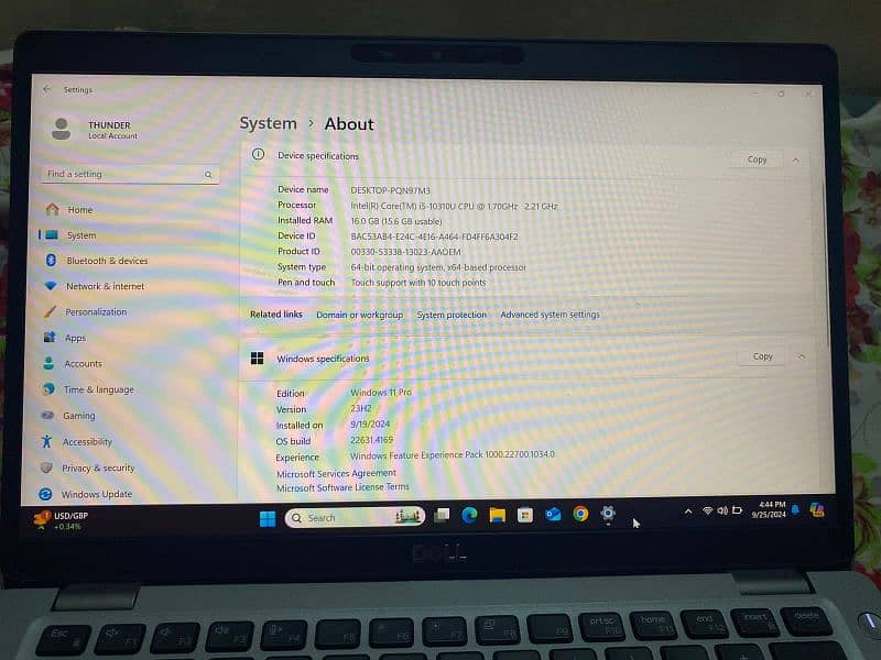 Dell Latitude 5410 core i5 10th generation touch enabled 5