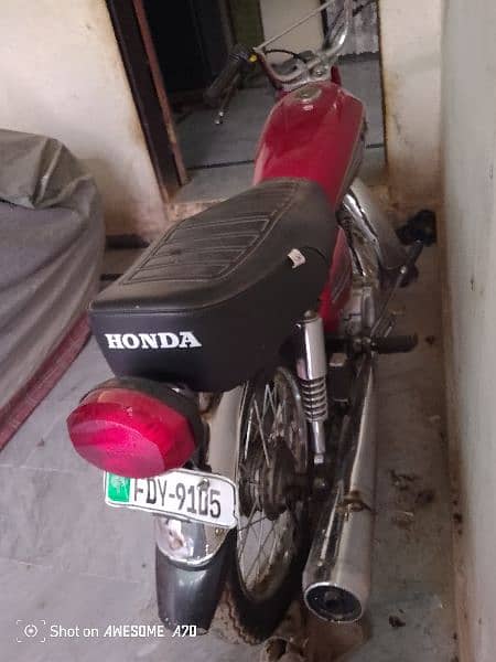 Honda 125 2001 model 2