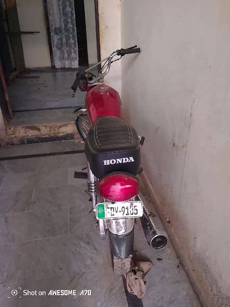 Honda 125 2001 model 3