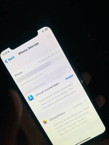 iPhone x factory unlocked Gud condition 64Gb 8