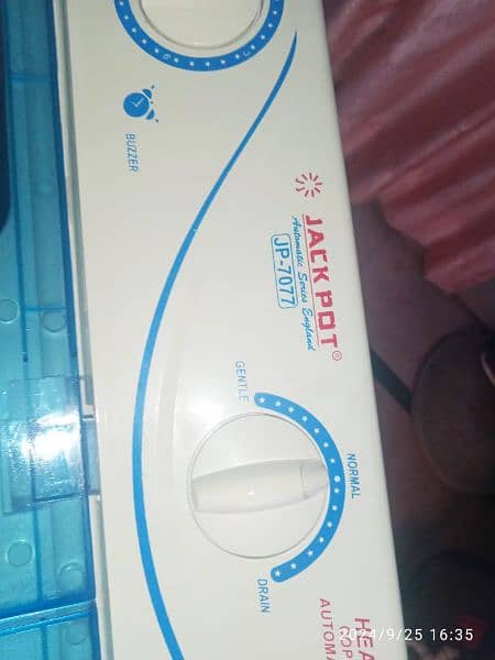 jackpot washing machine twin tub model number JPM 6