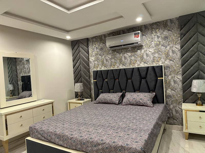 One Bedroom Fully Furnished Apartment Is Available For Rent In Quaid Block Bahria Town Lahore 6