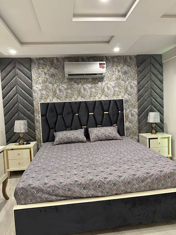 One Bedroom Fully Furnished Apartment Is Available For Rent In Quaid Block Bahria Town Lahore 7