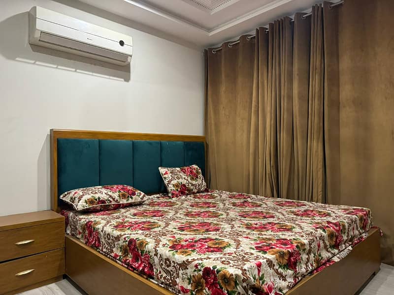 One Bedroom Fully Furnished Apartment Is Available For Rent In Sector C Bahria Town Lahore 0