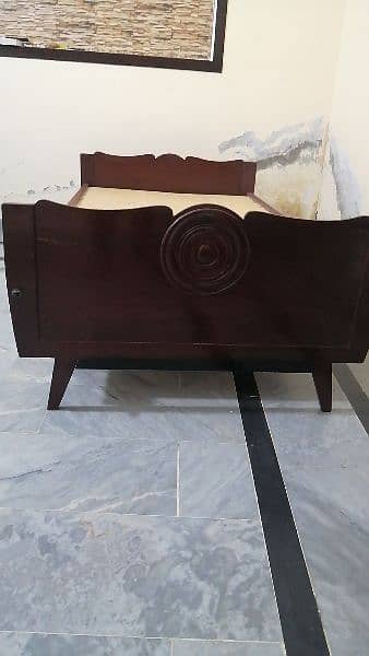 pure wooden single Bed in a reasonable Price 2