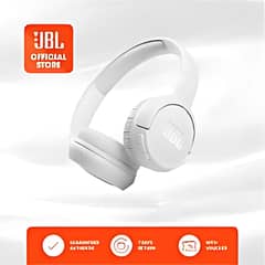 JBL E500BT Binaural Head-band White- Headsets