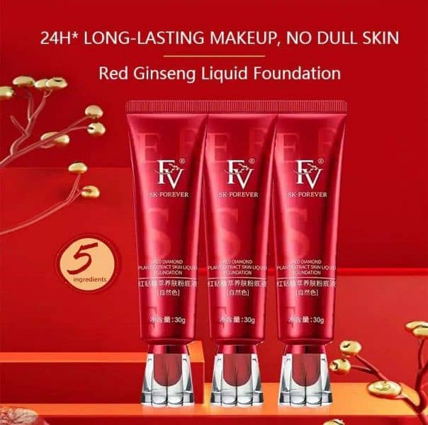 Red  Diamond Liquid Foundation 30g 1