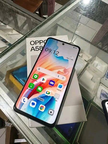 oppo A58.8/256 gb 03241196127 my whatsapp number 1