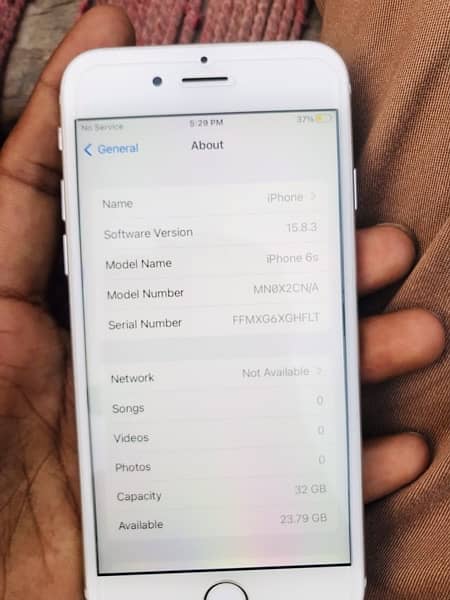 iphone 6S non 32 gb with box 2