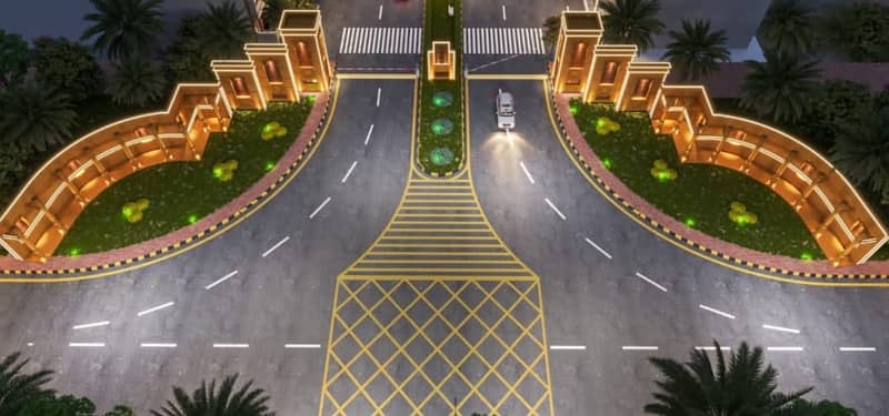 20 MARLA RESIDENTIAL PLOT FOR SALE WITH POSSESSION @ MAIN 60 FEET ROAD IN NEW LAHORE CITY PHASE 4 6