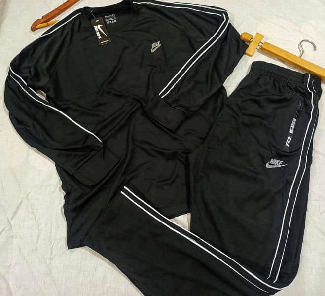 full sleeves Dryfit Micro sports wear fabric tracksuits free delivery 0