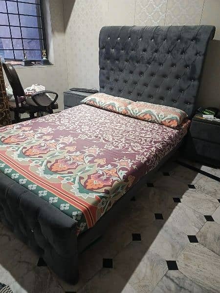 cousin bed set with side tables ND matress 3