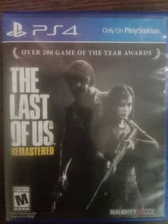 The Last of Us 1 Remastered PS4