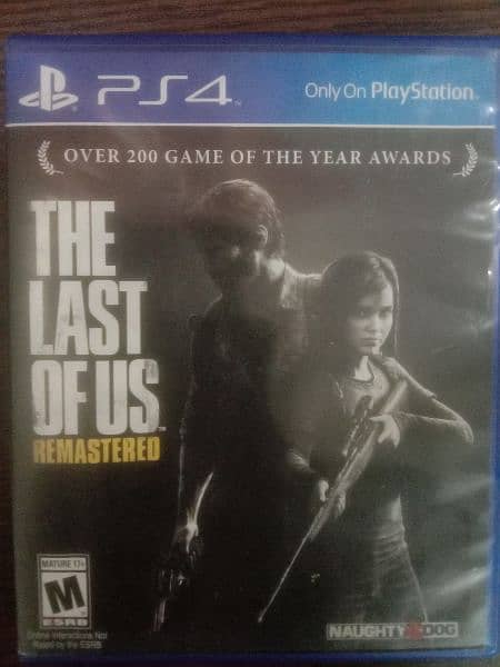 The Last of Us 1 Remastered PS4 0