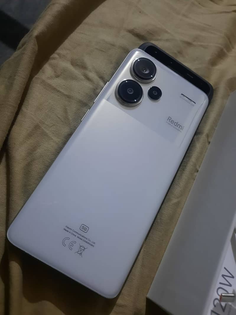 Redmi note 13 pro+ 5g (12+512) pta proved, 5 days used only 0