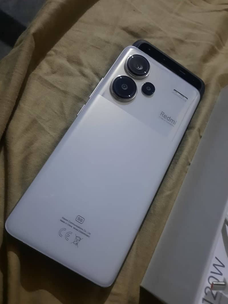 Redmi note 13 pro+ 5g (12+512) pta proved, 5 days used only 1