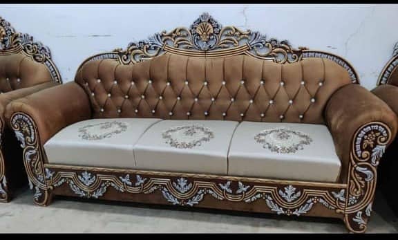 Poshish sofa | Sofa set | drawing room sofa | chester sofa 5