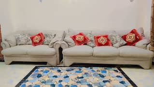 7 seater sofa set leatheride