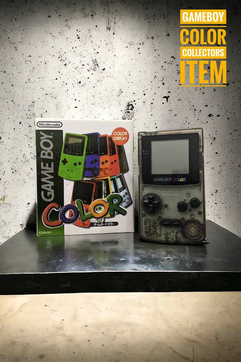 Collector's Item Nintendo Original Gameboy GBA and GBC Read Add 0