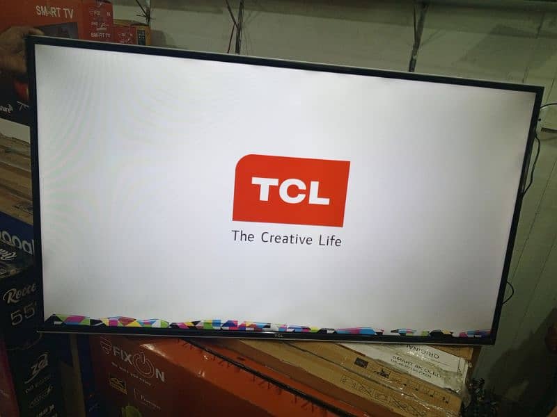 55 InCh - TCL Led Tv New model 4K UHD       0322-7191508 1