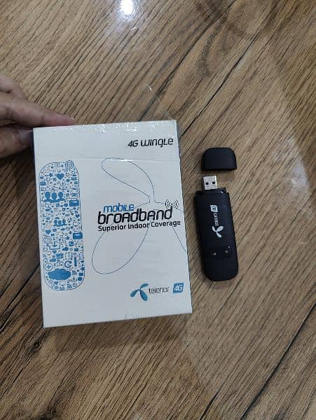 Telenor 4G Wingle - Unlocked with box 0