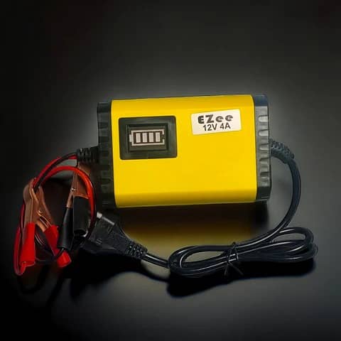 EZee- DIGITAL 4A 12V Automatic Universal Battery Charger 0