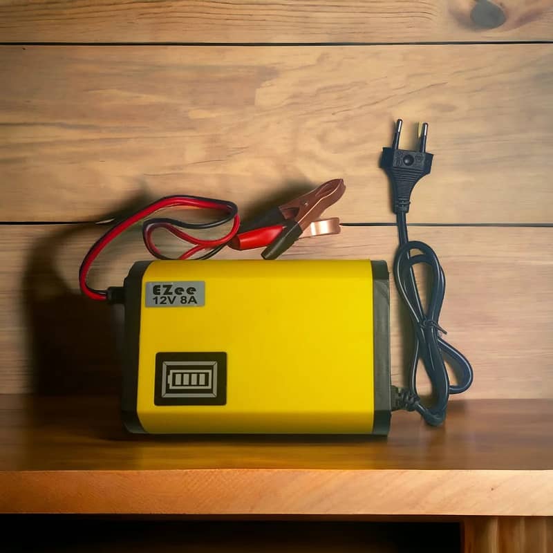 EZee- DIGITAL 4A 12V Automatic Universal Battery Charger 1